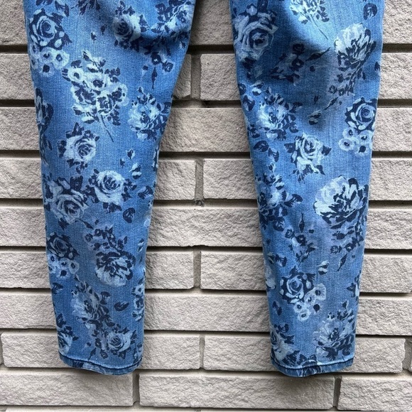 Seven7 Floral Ankle Length Skinny Jeans 6P - Picture 8 of 13